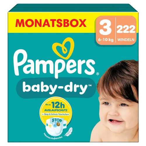 Pampers Baby Dry Größe 3 Midi von Pampers