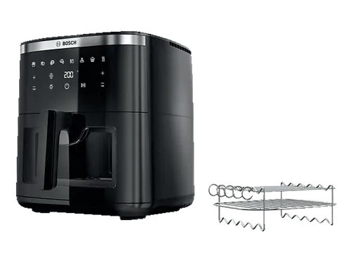 BOSCH MAF671B1 Heißluftfritteuse 1800 Watt Schwarz von Bosch