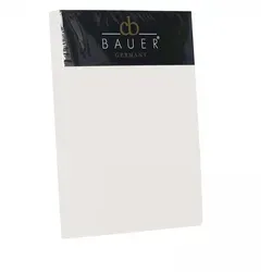 Curt Bauer Mako-Satin Spannbetttuch 140x200cm - Nebel - Hochwertiges Spannbetttuch aus 100% mercerisierter Baumwolle, pflegeleicht und bügelleicht. Ideal für Matratzen bis 20cm Höhe, sorgt für einen eleganten Schlafkomfort.