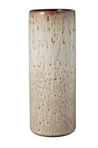 like. by Villeroy & Boch Lave Home Vase Cylinder, Beige in beige von Villeroy & Boch