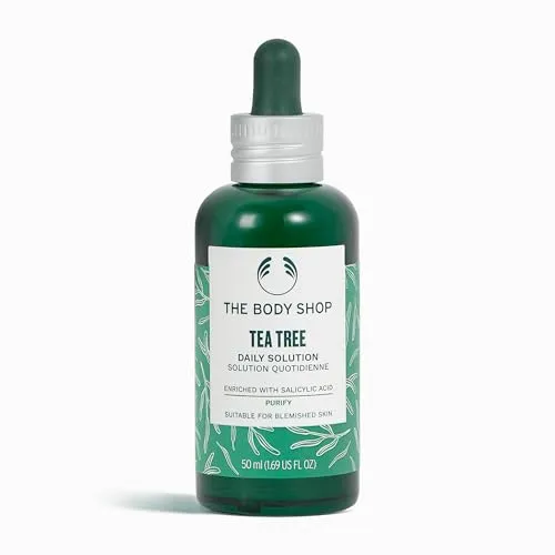 The Body Shop Tea Tree Anti-Imperfection Daily Solution - 50 ml Lotion für die tägliche Hautpflege, hilft bei Unreinheiten und sorgt für ein frisches Hautbild.
