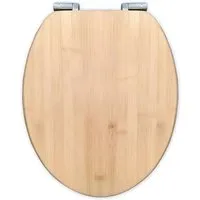 Bath4U Bambus Toilettendeckel mit Absenkautomatik