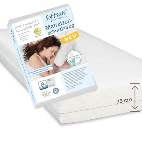 Softsan Extraweich Allergiker Matratzenbezug 100 x 220 cm