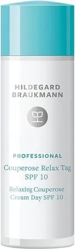 Braukmann Couperose Relax Tag SPF 10 - Spezial-Tagespflege mit Lichtschutz für empfindliche Haut. Stärkt die Hautstruktur und mindert Rötungen dank innovativer Wirkstoffformel und grünem Tee-Extrakt. Ideal für gerötete Haut.