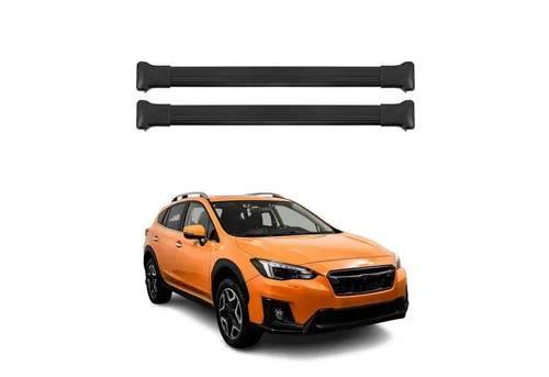 OMAC Dachträger Gepäckträger für Subaru XV 2012-2018 - Dachgepäckträger aus hochwertigem, leichtem Aluminium, wasserbeständig und abnehmbar. Ideal für Fahrrad-, Ski- und Dachkofferträger mit aerodynamischem Design für geringeren Windwiderstand.