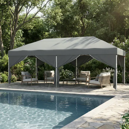 SONGMICS Faltzelt 3m x 6m mit Seitenwänden