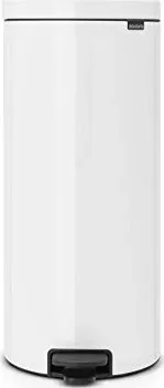newIcon 30 L Mülleimer - Klappdeckel & Fußpedal - Haushaltszubehör mit 30 L Volumen, praktischer Klappdeckel und Fußpedal für hygienische Nutzung, ideal für jedes Zuhause.
