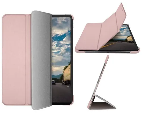 Macally Tablet-Hülle Schutz-Hülle Ständer Smart Tasche Cover Etui Rose, für iPad Pro 11