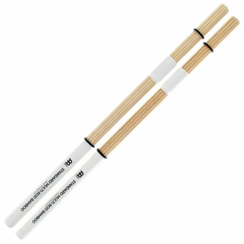 Meinl Stick & Brush Multi-Rod Bambus SB201 - Drumsticks für vielseitige Percussion - Schlägel für Schlagzeug und Cajon, 19 Bambusstäbe für definition und Haltbarkeit, verstellbare Kontrollringe für individuellen Attack.