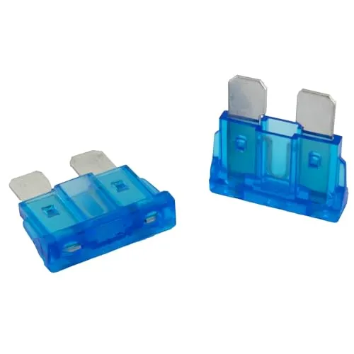 Stk. SeKi Standard ATO Flachstecksicherung 15A blau; Auto Sicherung 19mm Flachsicherung 32V/DC Boot Wohnwagen 5