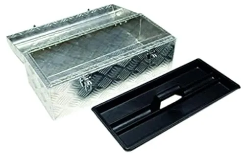 Produktbild VINTEC 73505 Alu-Werkzeugkasten VT 57 (Universell einsetzbar, handverlötete Verbindungen, mit herausnehmbaren PVC-Werkzeug-Inlet), silber