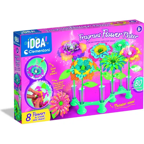 Clementoni® Kreativset Idea: Duftende Blumen-Kreationen von Clementoni