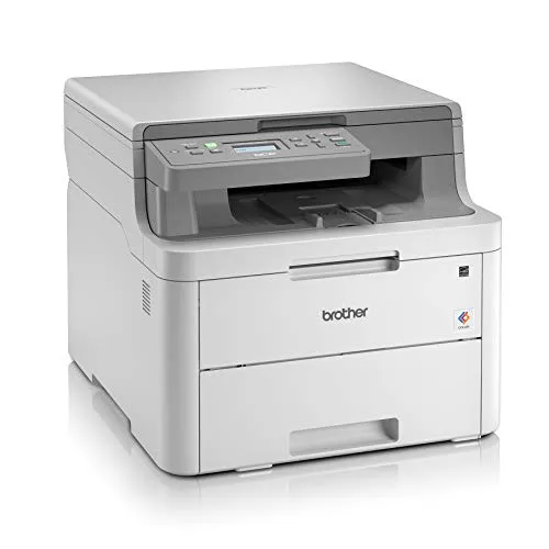 Brother DCP-L3510CDW Farblaser-Multifunktionsgerät - All-in-One-Drucker mit hoher Druckqualität (2400 x 600 DPI) und schnellem S/W-Druck (18 S/min) – ideal für kleine Büros.