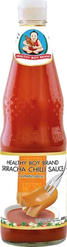 [ 800g / 700ml ] HEALTHY BOY Sriracha scharfe Chilisauce
