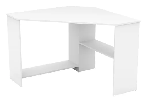 Eckschreibtisch Schreibtisch Computertisch 80x80x73cm weiß 69404369