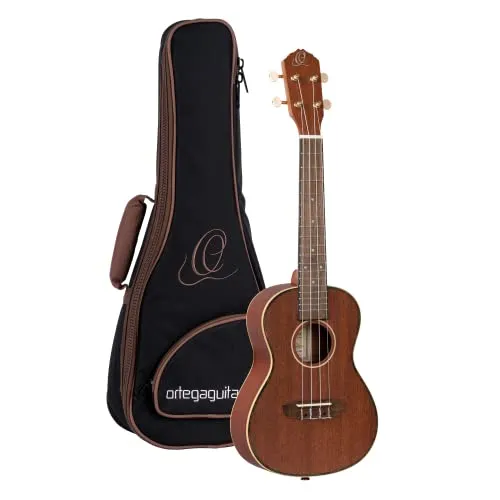 Ortega Guitars Konzert Ukulele Akustisch – Timber Series – Mahagoni, Natur (RU11)