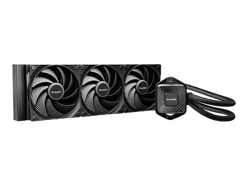 be quiet! Pure Loop 3 360 mm - Effiziente All-in-One-Wasserkühlung für AMD/Intel - Schwarzer CPU-Flüssigkeitskühler von be quiet! bietet hervorragende Kühlleistung und leisen Betrieb für leistungsstarke Systeme.