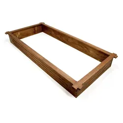 Grabrahmen aus Holz – Wetterfeste Umrandung für Einzelgräber