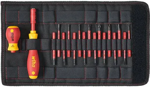 Wiha Schraubendreher Bit Set slimVario 41231 von Wiha