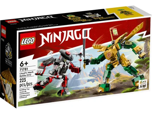 LEGO® Lloyds Mech-Duell EVO — NINJAGO - LEGO Set für Kinder ab 6 Jahren, mit beeindruckendem Mech-Duell und spannenden NINJAGO-Abenteuern. Fördert Kreativität und motorische Fähigkeiten.