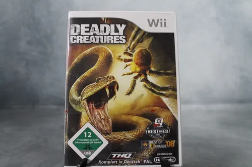 Deadly Creatures (Nintendo Wii) Sealed OVP VGA WATA ready