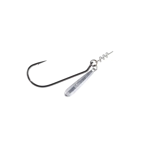 Owner Jig Rig Twist Lock Haken - 2 Jighaken mit Spirale, Größe/Gewicht:Gr. 4/0 / 7.0g