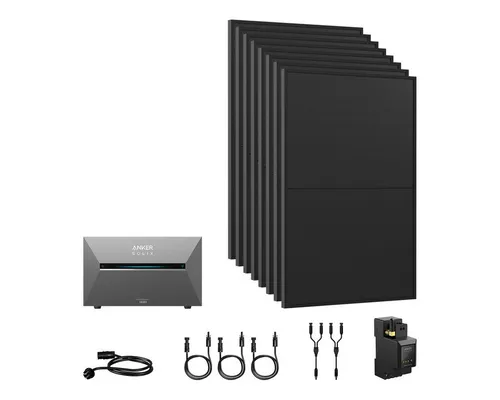 Anker SOLIX Solarbank 3 E2700 Pro - Modular erweiterbare Solaranlage mit 2,7 kWh Kapazität und 3600 W Eingangsleistung, ideal für nachhaltige Energieversorgung.