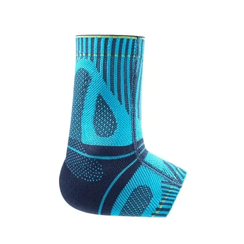 BAUERFEIND Achillessehnen-Bandage Sports Achilles Support Unisex - Medizinische Verbrauchsmaterialien für Knöchel, bietet aktive Unterstützung und verbessert die Tiefenwahrnehmung für ein sicheres Laufgefühl beim Sport.