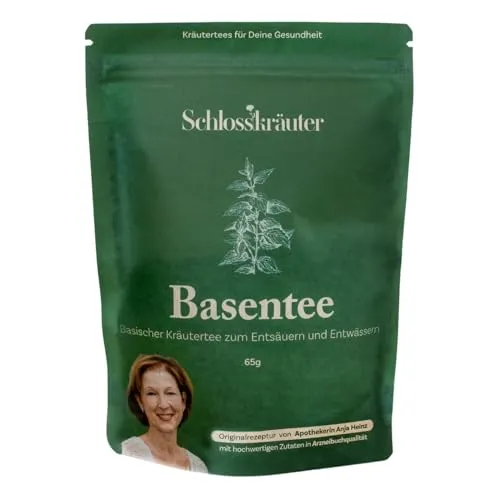 Basentee mit Brennessel, Schachtelhalm & Labkraut | Entwässerung mit Brennnessel und Ackerschachtelhalm | Brennnesseltee 100% natürliche Zutaten ohne Zusätze | Entwässern und Entsäuern