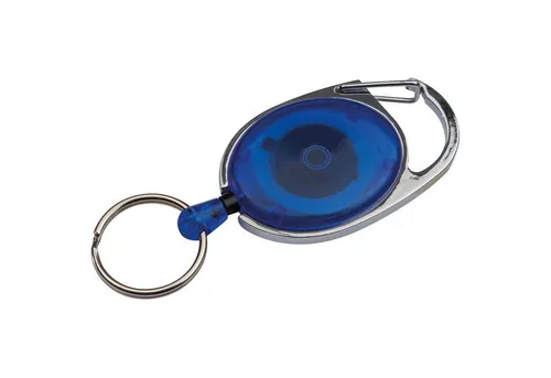 Macma Schlüsselanhänger Schlüsselanhänger mit Karabiner und ausziehbarem Schlüsselring / Farbe