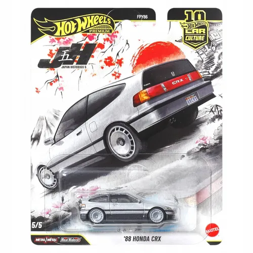HW Premium Honda CRX _88 JKF13 /10 Mattel 194735348206