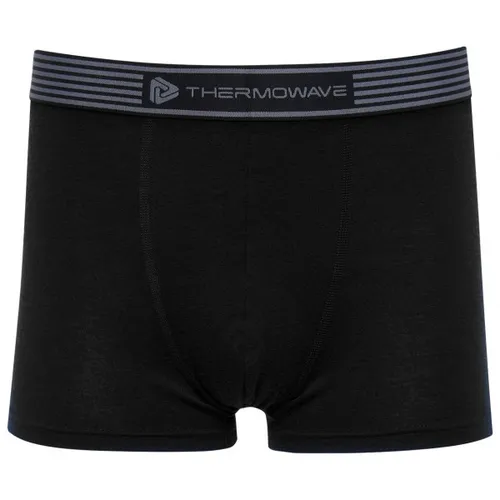 Thermowave - Merino Life Trunks - Merinounterwäsche Gr L schwarz