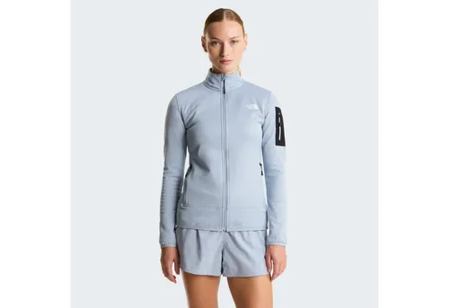 The North Face Women's Mistyescape Fleecejacke - Grau, Gr. M - Stylische Fleecejacke für Outdoor-Aktivitäten, ideal für kalte Tage. Farbe: Grau, Größe: M, ohne Kapuze und mit Stretch für optimalen Tragekomfort. Entdecken Sie weitere Produkte von The North Face bei Bergfreunde.de!
