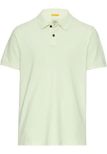 camel active Poloshirt aus Baumwolle - Hochwertiges Poloshirt aus 100% Baumwolle, mit lebendiger Farbgebung und sportlichem Stil. Ideal für vielseitige Alltagslooks.