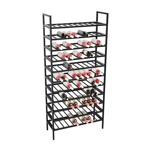 Weinregale Schwarz von MetaloPro