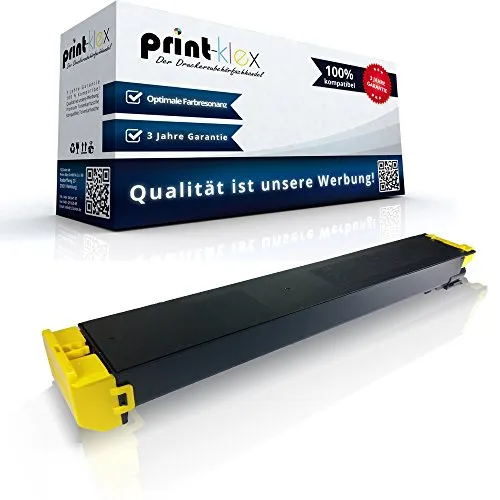 Print-Klex Tonerkartusche Yellow MX-36GTYA kompatibel für Sharp - 15.000 Seiten Sharp MX2610 MX2610 N MX2615 N MX2640 N MX3110 N MX3115 N MX3140 N MX3600 Series MX3610 N MX3640 N MX36 MX 36GT YA MX36