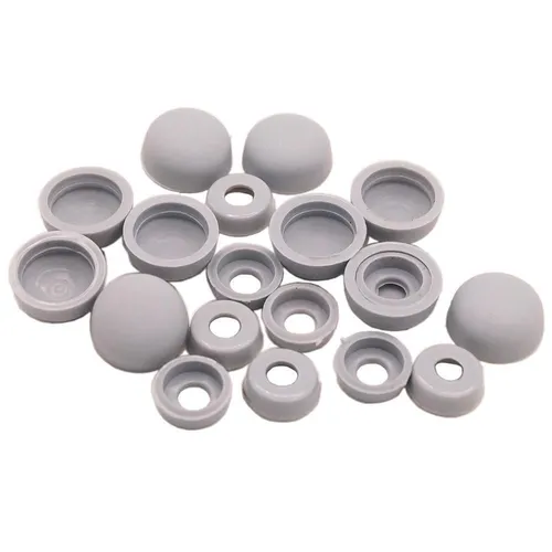 Produktbild YOU.S Original Universal Schrauben Abdeckung Kappen in Hellgrau 10 x