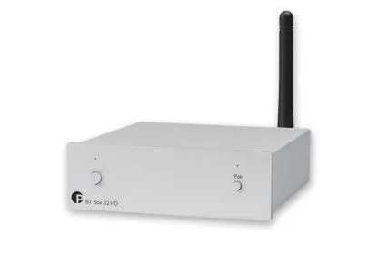Pro-Ject Bluetooth Box S2 HD Bluetooth-HD-Audioempfänger, silber