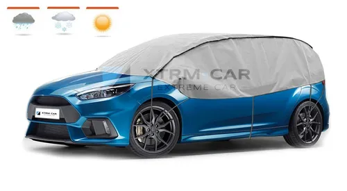 Autoschutzdecke Halbgarage Halbplane von XTRM-CAR passt für Volvo C30