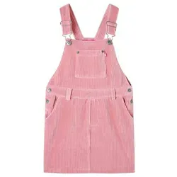 Kinder-Latzkleid Cord Hellrosa 104