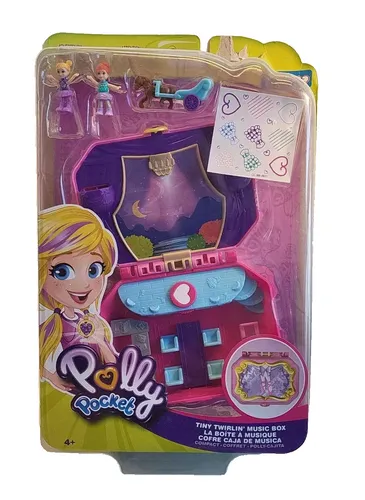 Polly Pocket GCJ88 Ballett-Schatulle mit Bühne Pferd Kutsche Neu OVP*