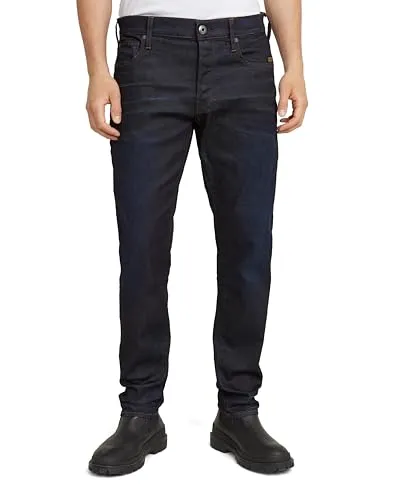 G-STAR RAW Herren 3301 Regular Tapered Jeans - Moderne Jeans mit normal sitzendem Bund und schmal zulaufendem Bein für einen lässigen Look, ideal für jeden Anlass.
