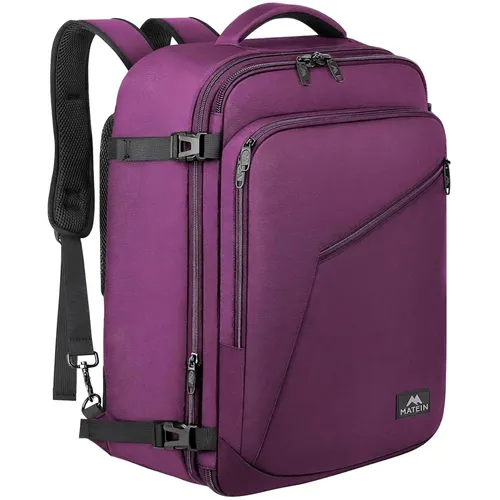 MATEIN Handgepäck Rucksack Damen 40x30x20 cm – Violett von MATEIN