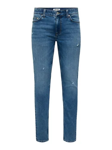 ONLY & SONS Herren Onsloom Slim Jax Jog Box PIM Mu Otl, Medium Blue Denim