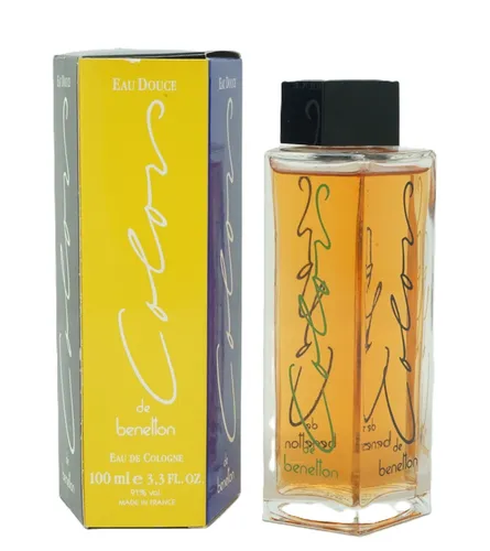 Colors de Benetton Eau de Cologne 100 ml - Frischer und leichter Duft mit fruchtigen Zitrusnoten, ideal für Damen. Perfekt für einen vitalisierenden Sommerlook.