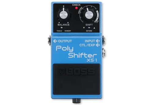Boss by Roland E-Gitarre Boss Effektgerät XS-1 Poly Shifter Effektpedal, Effektgerät, Gitarre, Bass, Effektgerät, Poly-Shifter Effektgerät zur Änderung der Tonhöhe