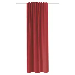 Home Basics Eskimo Thermovorhang 245 x 135 cm - Schiebevorhang aus blickdichtem, weichem Dekostoff. Schützt effektiv vor Hitze, Kälte und Zugluft. Pflegeleicht und in verschiedenen Höhen erhältlich.