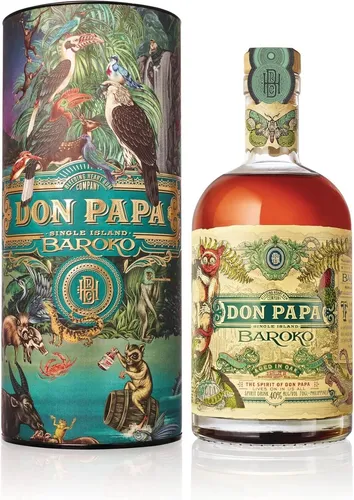 Don Papa Baroko in Geschenkdose Eco Tube - 0,7l - 40%