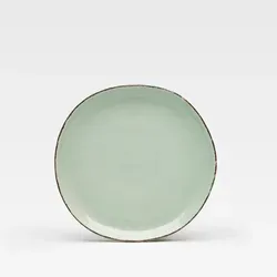 Van Well URBAN Dessertteller 20 cm grün 6er Set - 6er Set runde Dessertteller aus robustem Steinzeug, ideal für stilvolle Frühstücke und Desserts, perfekt für jeden Anlass.