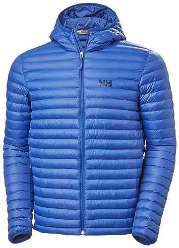 Helly Hansen Herren Sirdal Hooded Insulator Jacket, Tief Fjord, L - Funktionsjacke mit hervorragendem Wärme-Gewichts-Verhältnis, aus umweltfreundlichen Materialien und PFC-freier wasserabweisender Behandlung. Ideal für aktive Outdoor-Aktivitäten.